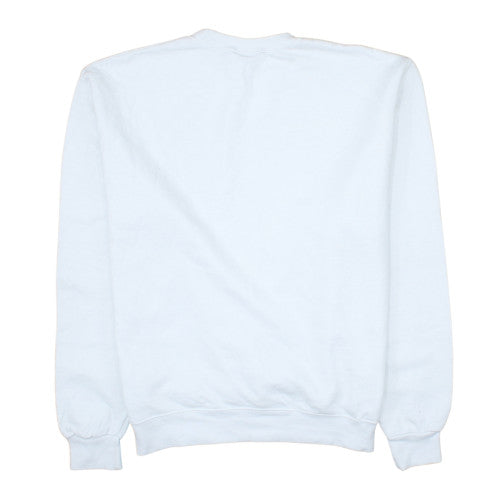 Champion Eco Authentic Women's White Crew Neck Pullover Sweatshirt L