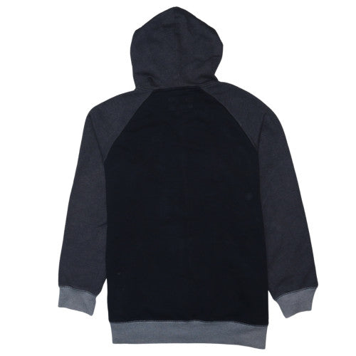 Billabong Men's Grey Full Zip Hoodie XL Cotton Blend Casual