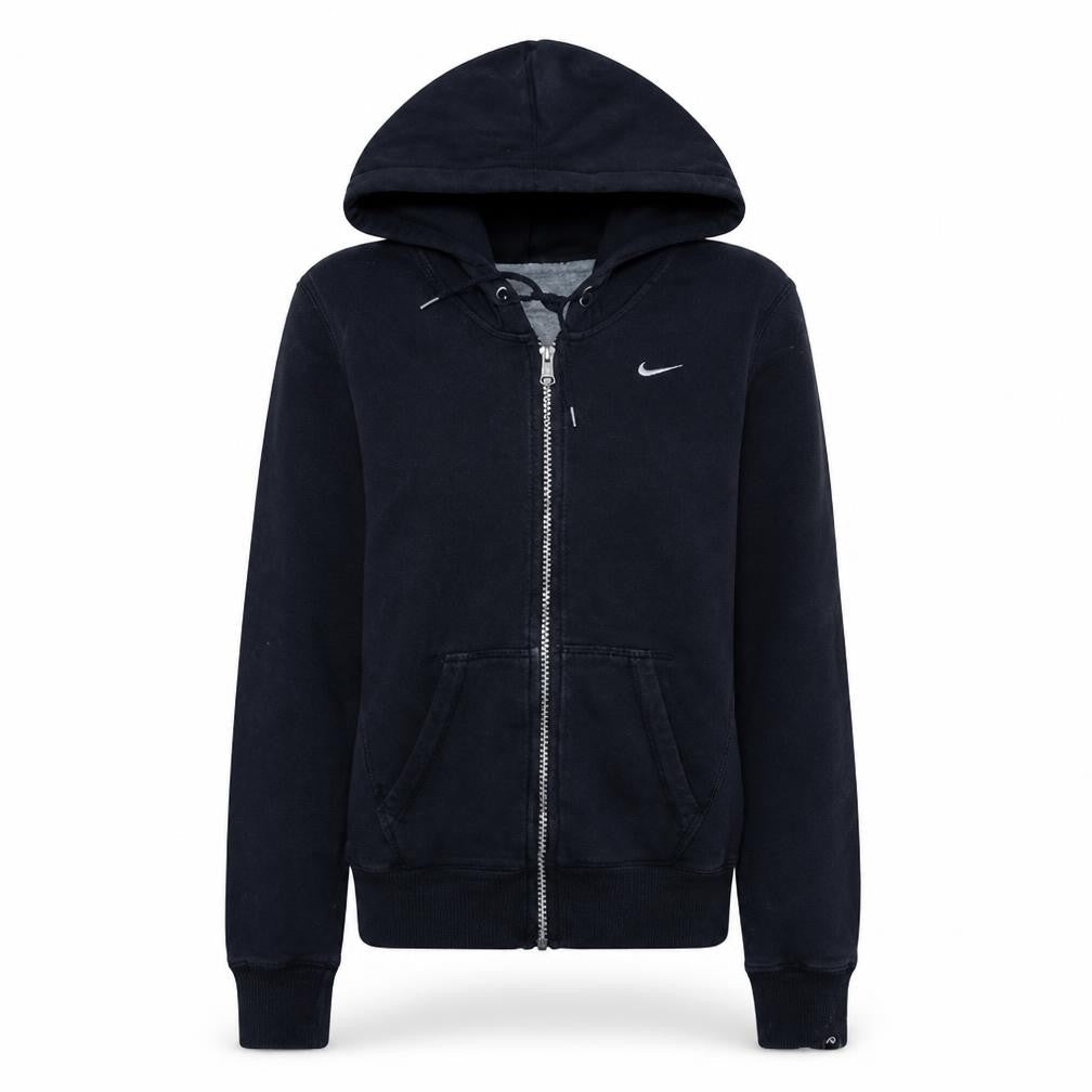 Nike Women's Black XS Full Zip Hoodie Cotton Athletic Dept