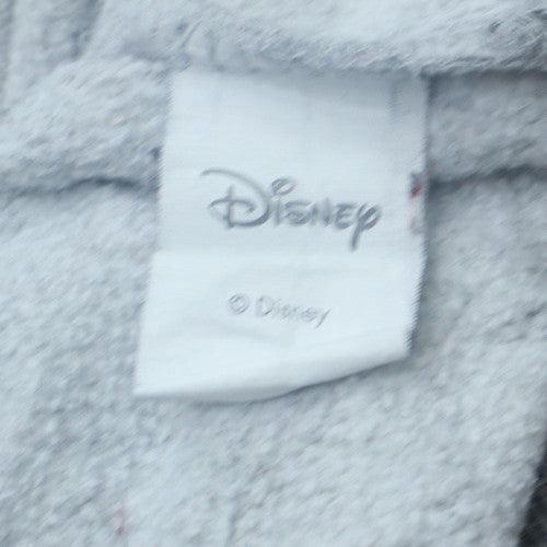 Disney Women Grey Mickey Mouse Pullover Sweatshirt Size S 10/12