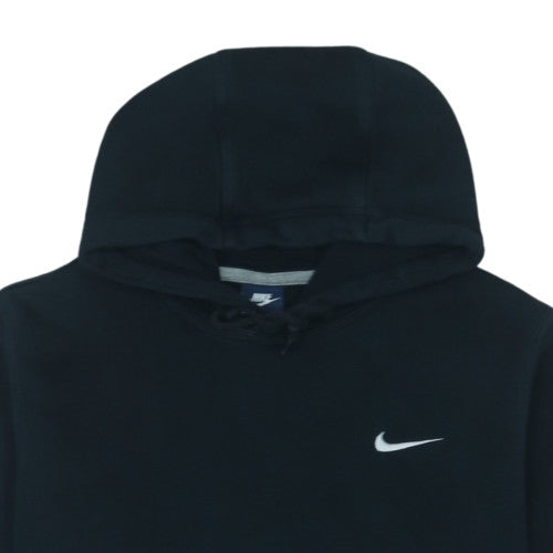 Nike Men's Black Pullover Hoodie L Logo Fleece Sportswear