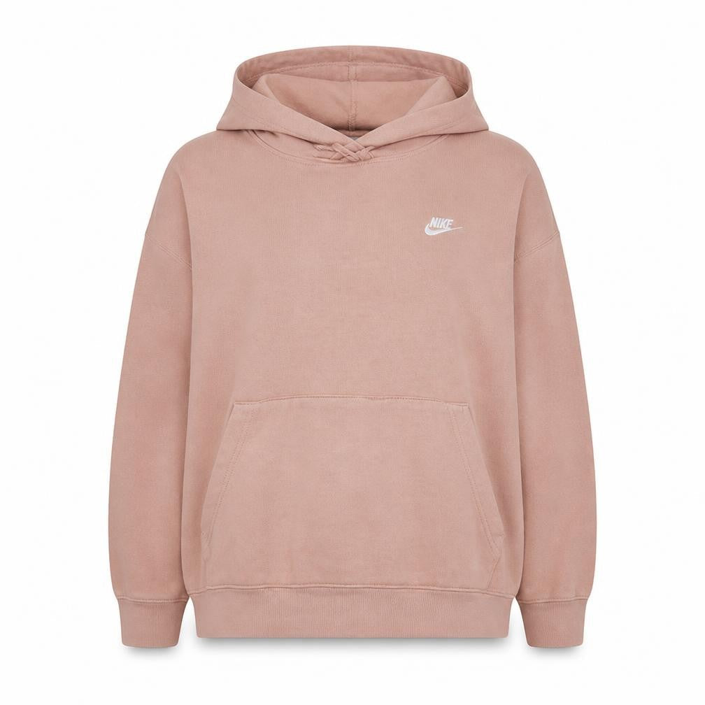 Nike Womens Pink Pullover Hoodie XX-Large Cotton Blend Casual
