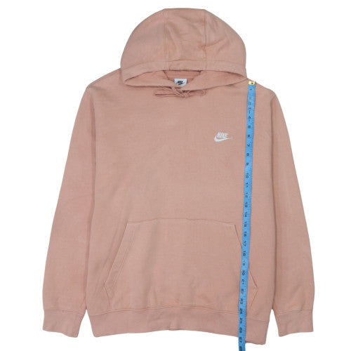 Nike Womens Pink Pullover Hoodie XX-Large Cotton Blend Casual