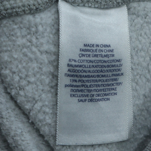 Polo Ralph Lauren Womens Grey Full Zip Hoodie L Cotton Blend