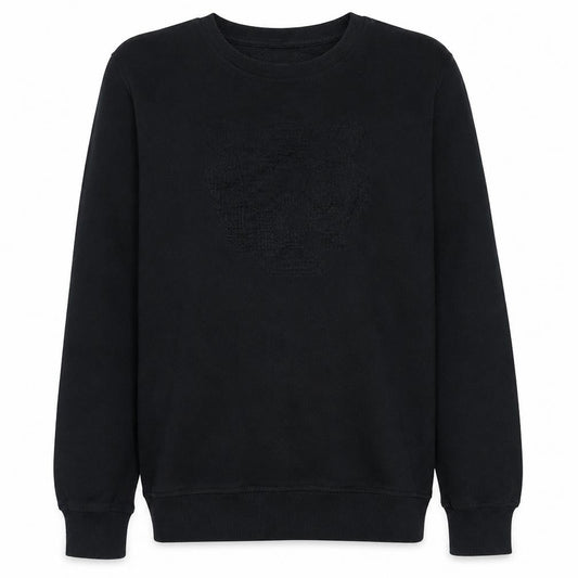 Kenzo Men's Black XL Embroidered Tiger Crew Neck Sweatshirt