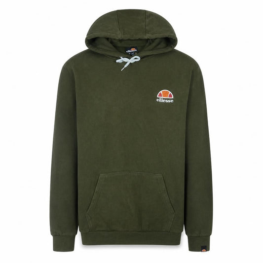 Ellesse Men's Green Pullover Hoodie XS Regular Fit Logo