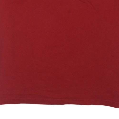 Adidas Men's Red Los Angeles Griffin 32 NBA Cotton T-Shirt 2XL