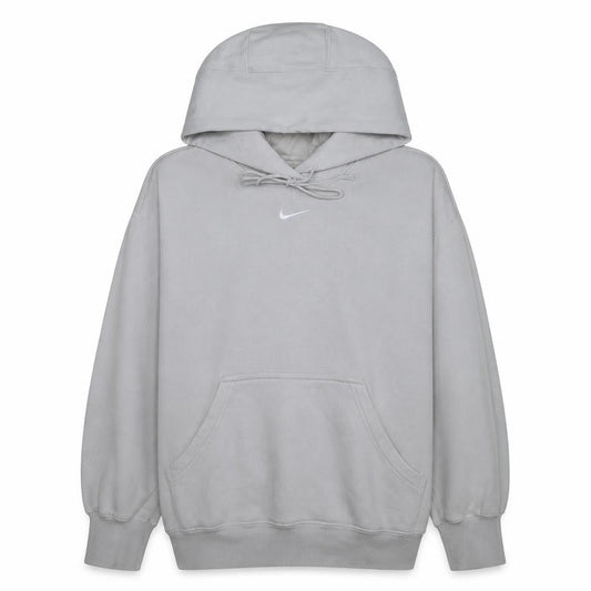 Nike Men's Beige Pullover Hoodie M Fleece Lined Regular Fit