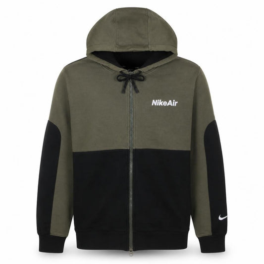 Nike Men’s Green Full Zip Hoodie XL Hooded Sweatshirt
