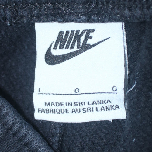 Nike Mens Black L Fleece Jogger Sweatpants Elastic Waist