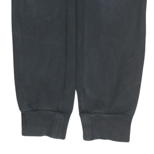 Puma Men's Black Jogger Trousers L Fleece Regular Fit Activewear