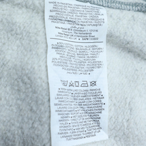 Nike Men's Grey Crew Neck Sweatshirt Medium Fleece Pullover