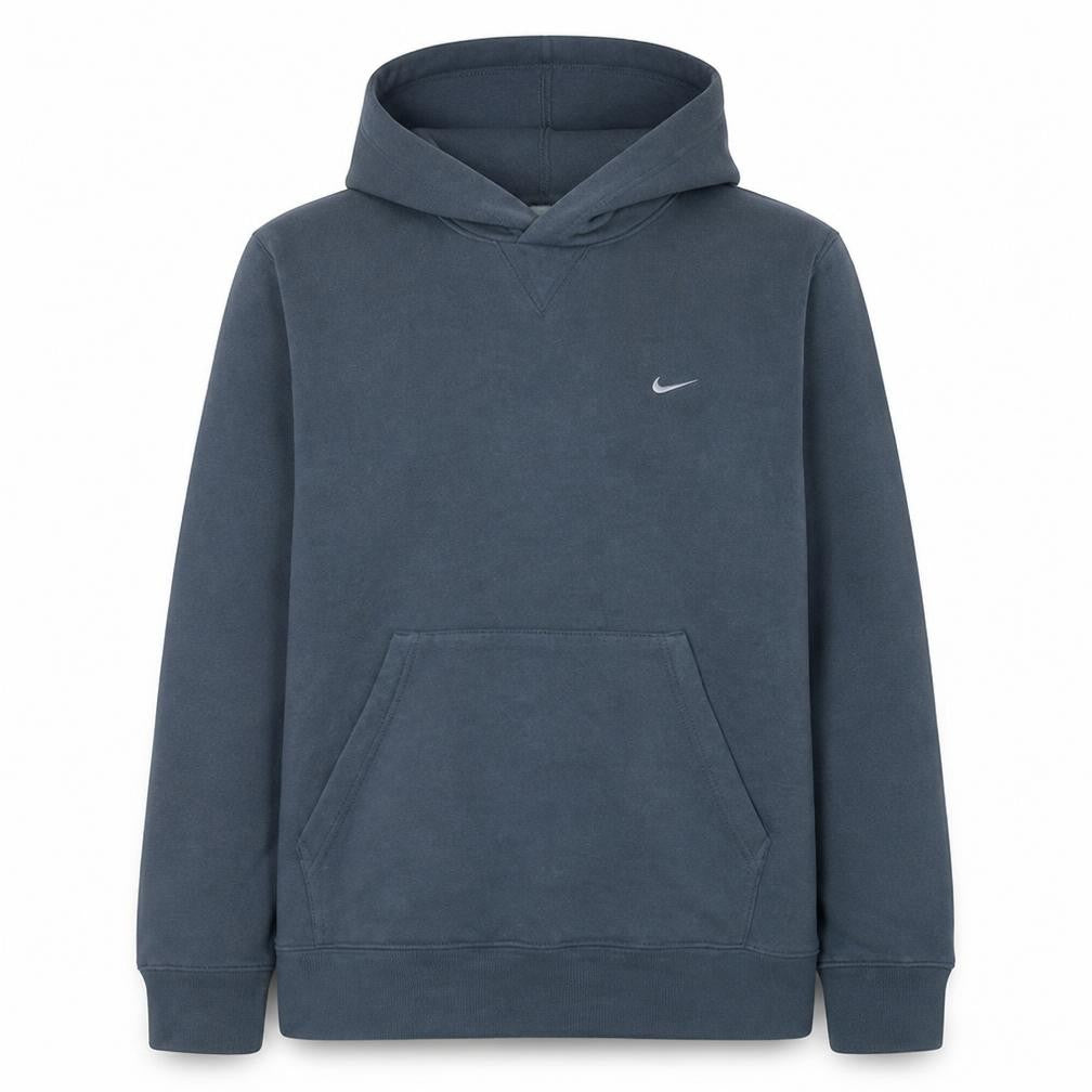 Nike Men's Blue Pullover Hoodie M Regular Fit Fleece