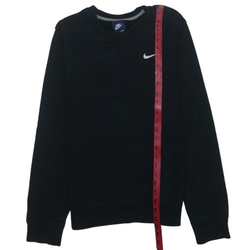 Nike Men's Black Cotton Pullover Sweatshirt Size M