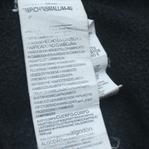 Under Armour Men's Black Small 1/2 Zip Fleece Sports Hoodie