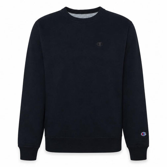 Champion Men's Black Crew Neck Pullover Sweatshirt Size S