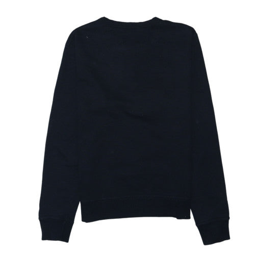 Champion Men's Black Crew Neck Pullover Sweatshirt Size S