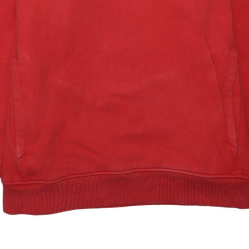 New Balance Mens Red LFC Hoodie Size L Pullover Hooded Sweatshirt