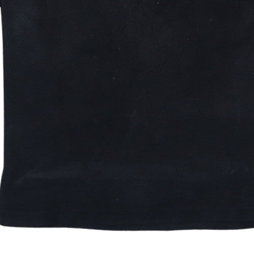The North Face Men’s Black L Fleece Half Zip Short Sleeve T-Shirt