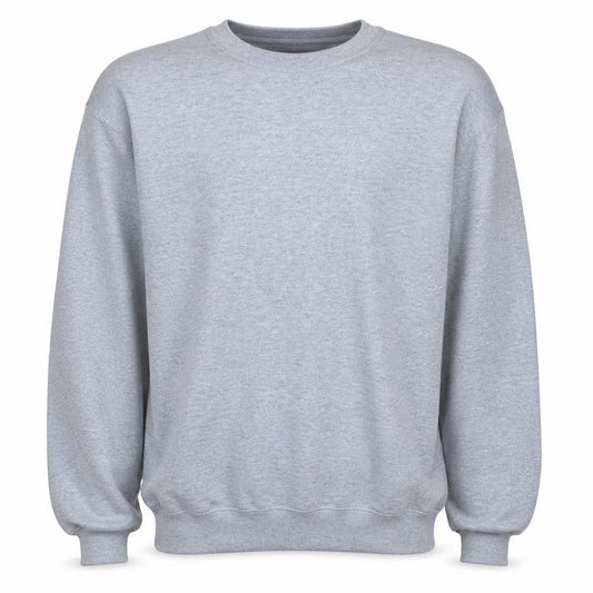 Russell Athletic Mens Grey L Pullover Sweatshirt Vintage Crew Neck