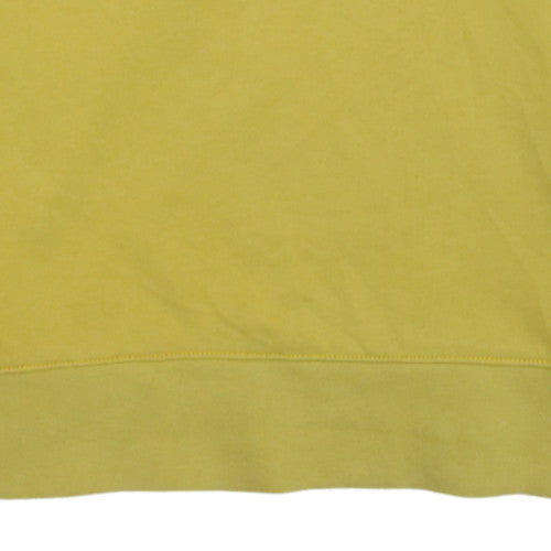 Nike Men's Blue Yellow White Logo Crew Neck Sweatshirt Size S