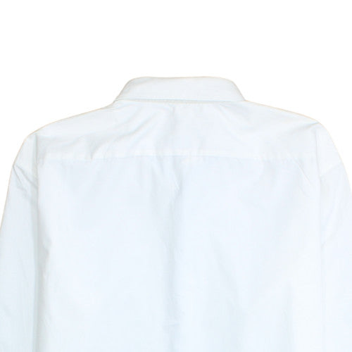 Hugo Boss Men's White Regular Fit Easy Iron Button-Up Shirt L