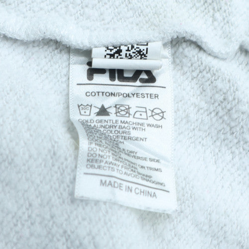 Fila Womens Grey Crew Neck Pullover Sweatshirt Size 18