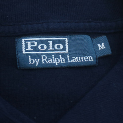 Polo Ralph Lauren Men's Navy Cotton Henley Sweatshirt M