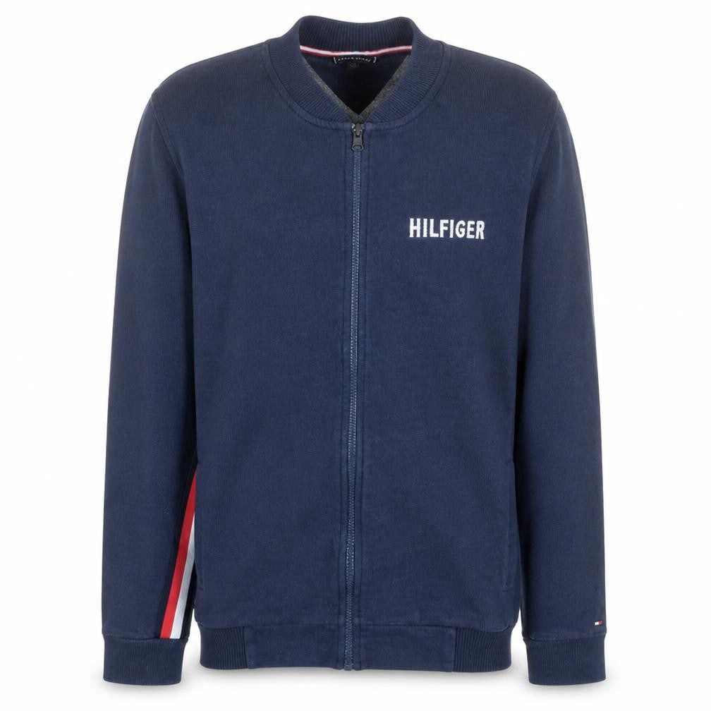 Tommy Hilfiger Men's Blue Full Zip Sweatshirt L Regular Fit