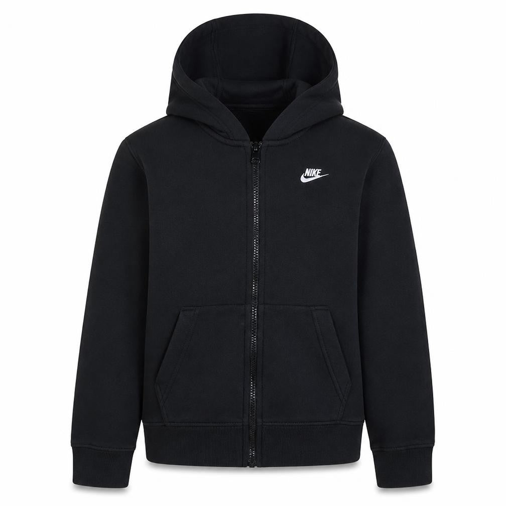 Nike Men's Black Full Zip Hoodie Fleece M Regular Fit