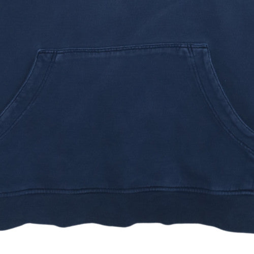 Lacoste Men's Blue 2XL Pullover Hoodie Vintage Washed Cotton