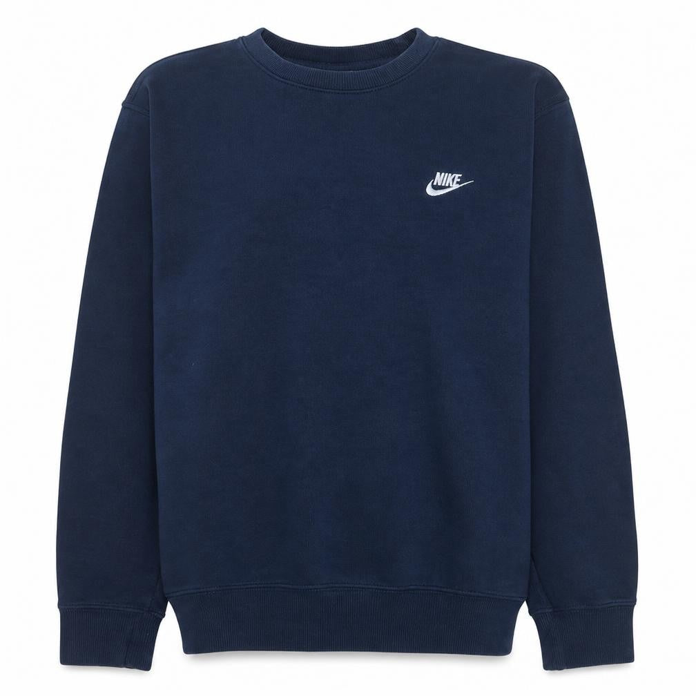 Nike Men's Blue Crew Neck Pullover Sweatshirt L Regular Fit