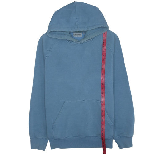 Carhartt Men's Blue M Pullover Hooded Fleece Sweatshirt