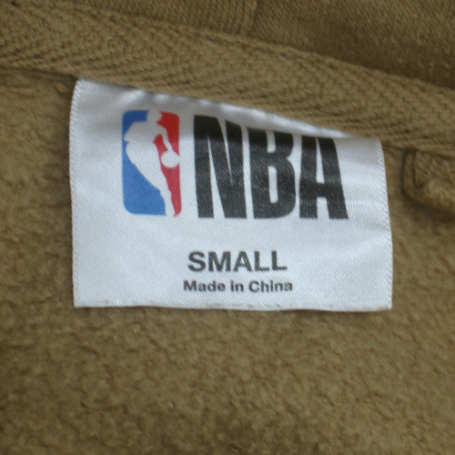 NBA Men’s Brown Los Angeles Lakers Pullover Hoodie Size S Embroidered
