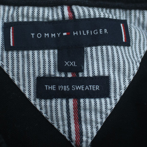 Tommy Hilfiger Men's Black 2XL Classic Crew Neck Sweatshirt