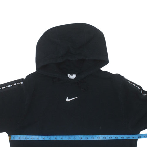 Nike Men's Black Pullover Hoodie S Logo Sportswear