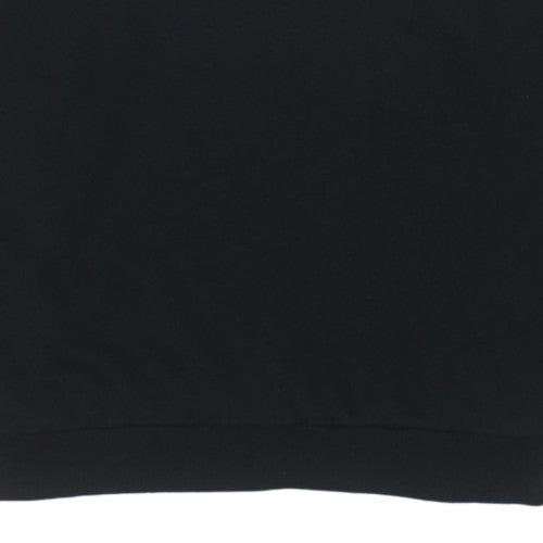 Puma Men’s Black XL Crew Neck Logo Pullover Sweatshirt