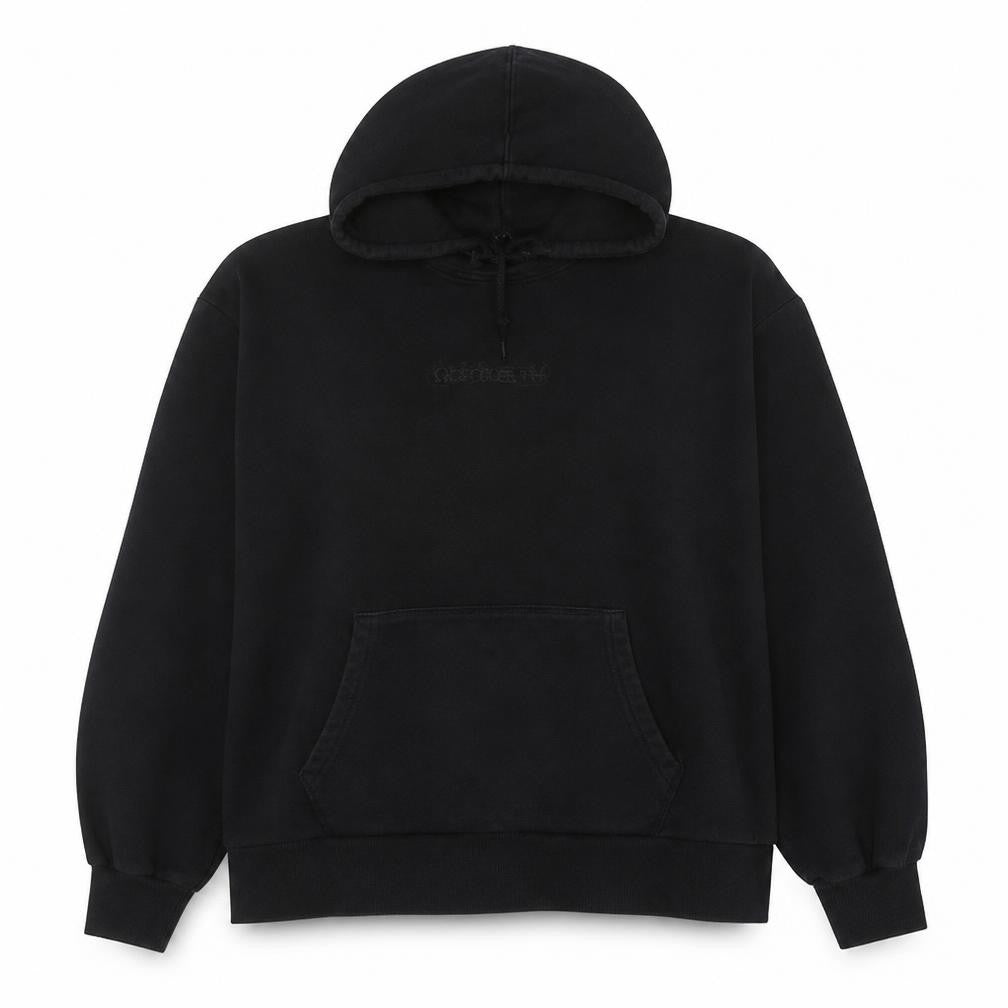 Adidas Women Black Hoodie UK 18 Relaxed Fit Pullover Sweatshirt