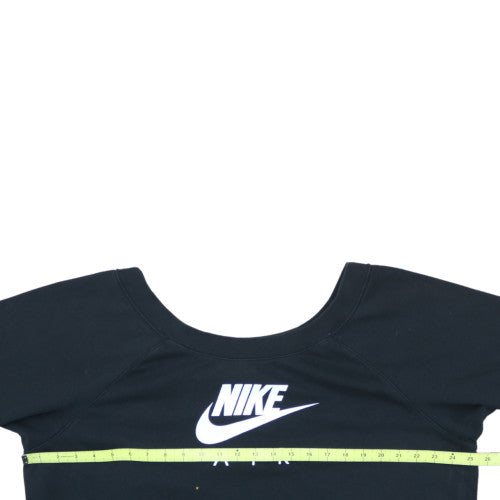 Nike Air Women's Black 1X Pullover Sweatshirt with Logo