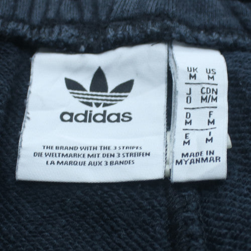 Adidas Men's Black M Track Pants Fleece Tapered Joggers