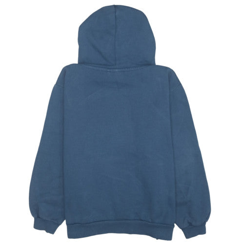 Diesel Mens Blue Pullover Hoodie M Cotton Blend Fleece