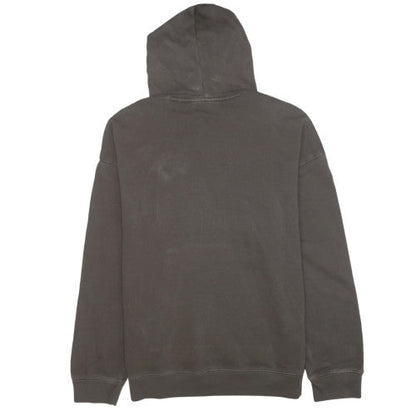 Brand and care label for Adidas Women Grey Trefoil Logo Pullover Hoodie, size M