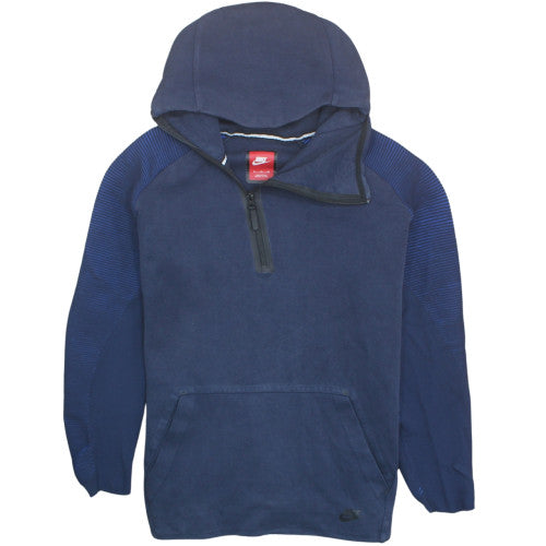 Nike Men's Blue XL 1/2 Zip Fleece Hoodie