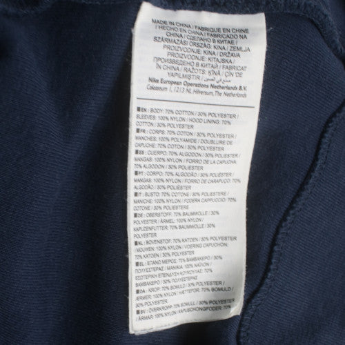 Nike Men's Blue XL 1/2 Zip Fleece Hoodie