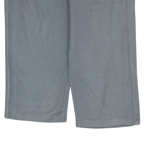 Reebok Men's Grey XS Fleece Sweatpants with Logo Detail