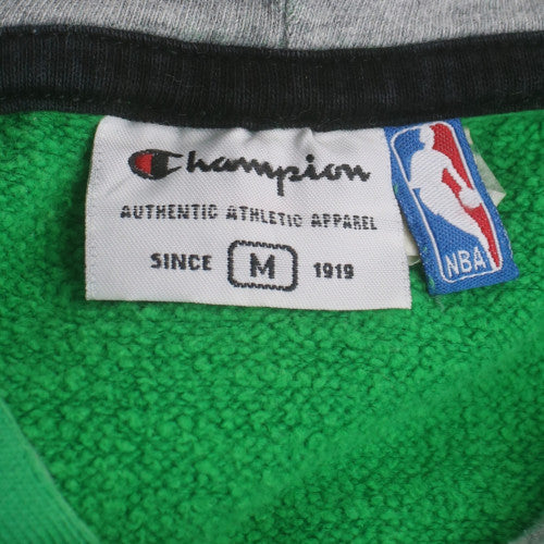 Champion Womens Green Boston Celtics Hoodie M Athletic NBA Style