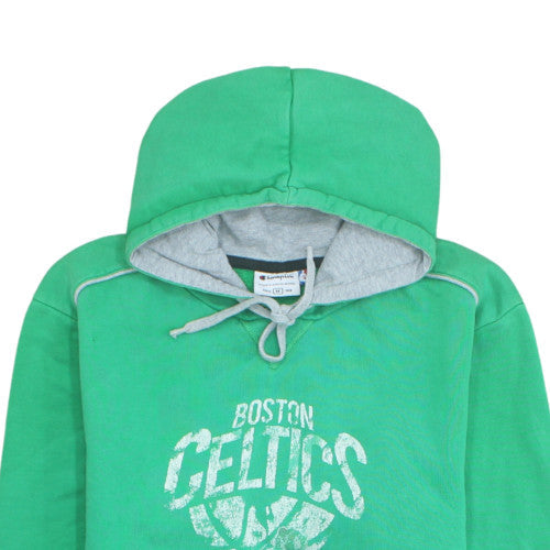Champion Womens Green Boston Celtics Hoodie M Athletic NBA Style