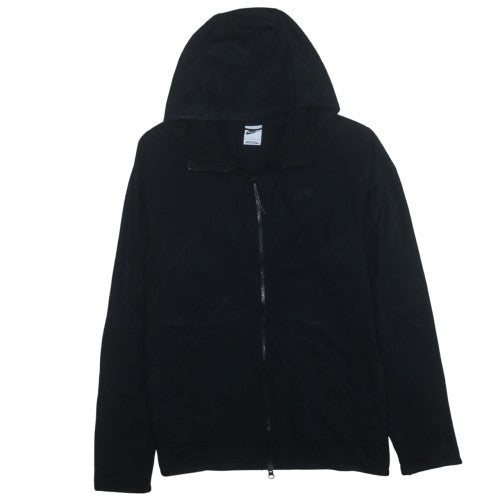 Nike Men's Black Full Zip Hoodie Size L Fleece Sportswear