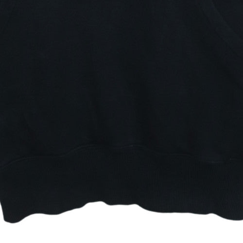 Nike Men's Black Pullover Hoodie L Logo Fleece Sweatshirt