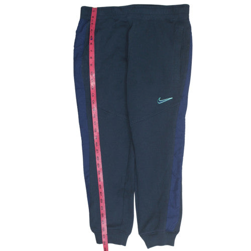 Nike Men’s Blue Fleece Joggers M Tapered Fit Sweatpants